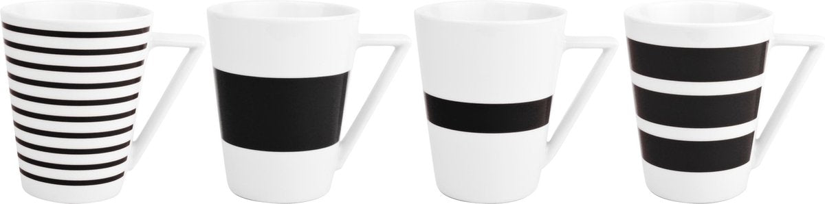 Salt&Pepper Stripes Beker - 0