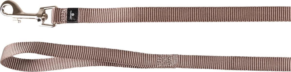 Looplijn ziggi taupe 130 cm 20 mm Flamingo