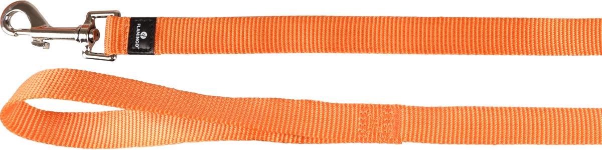 Looplijn ziggi oranje 130 cm 20 mm Flamingo