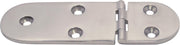 Luikscharnier - 126x40x4 - Rvs 316 - Knoop boven