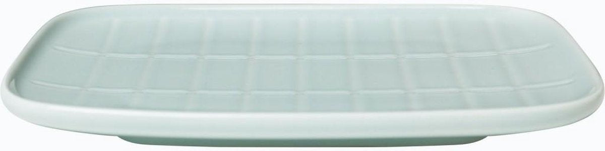 Marimekko  - Tiiliskivi - Bord - Mint - Gestreept - 15 x 12cm