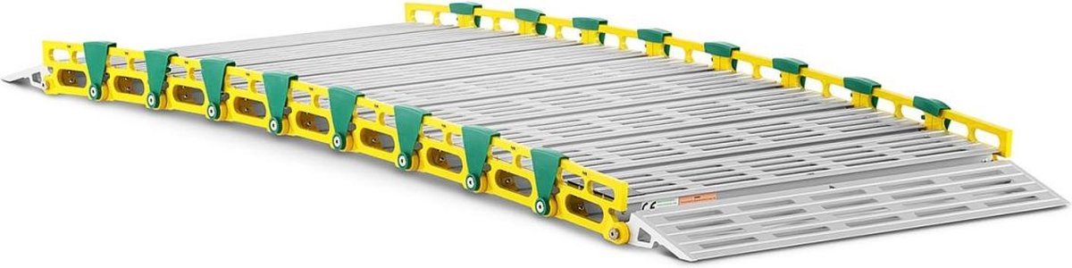 MSW Aluminium oprijplaat - draagbaar - 500 kg - 1665 x 660 mm