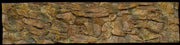 Aquarium-Terrarium achterwand type Rock 200*50 in 2 delen