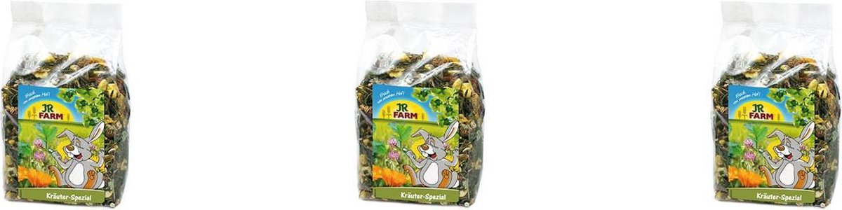 JR Farm - Rozenbottel en Appel  - 125g - Verpakt per 3 - Knaagdierensnack