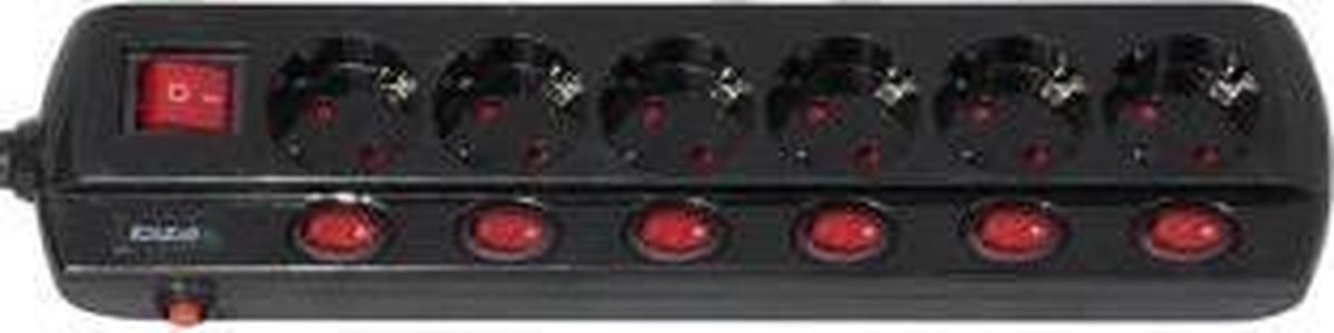 Ibiza LC606 6-weg Licht Switch Schakelbox