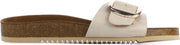 Lina Locchi Vrouwen Rubber  Slippers / Damesschoenen L1045 - Wit - Maat 37