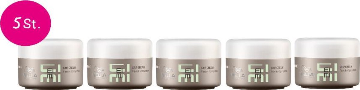 5x Wella EIMI Grip Cream 75ml