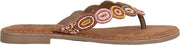 Lazamani Slippers taupe - Maat 37