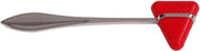 Reflexhamer Taylor - Rood | Driehoekig | Chroom | 19 cm | MoVes
