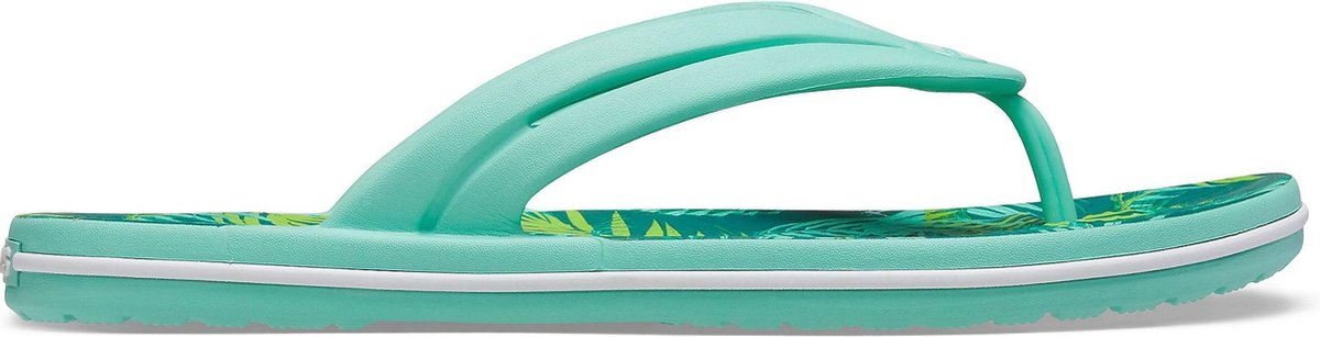 Crocs Slippers - Maat 41/42 - Vrouwen - mintgroen - geel