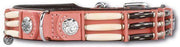 Doxtasy Halsband Hondenhalsband Pink Eagle 50 cm lang x 25 mm breed