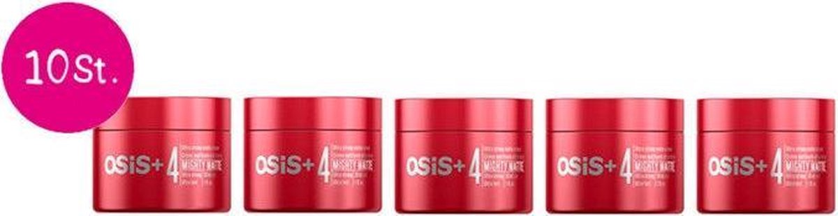10x Schwarzkopf Osis Mighty Matte Styling Creme 85ml