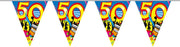 2 stuks Vlaggenlijn 50 jaar