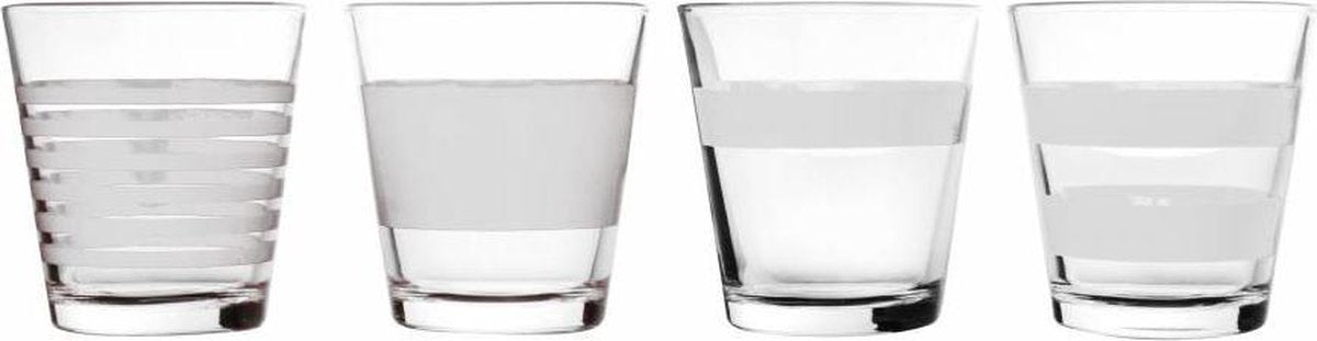 Set 4 glazen S&P