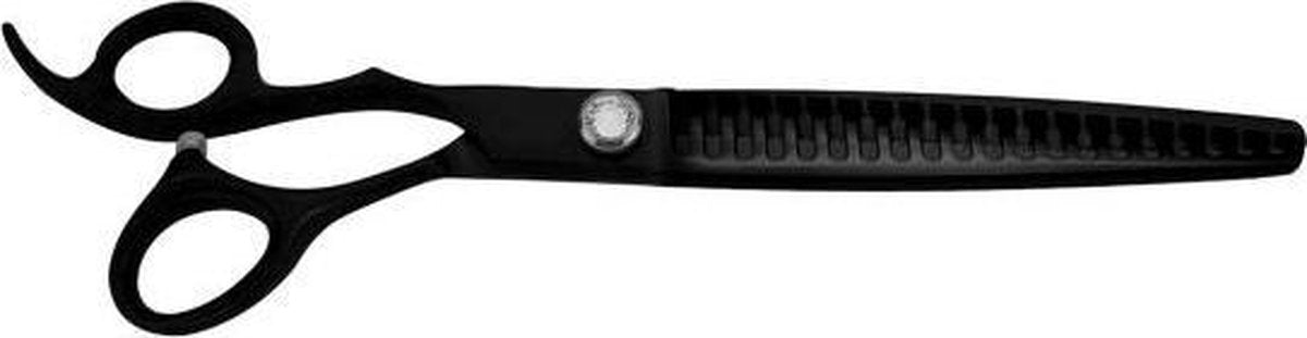 Optimum professional schaar sculpteur linkshandig zwart 19 cm