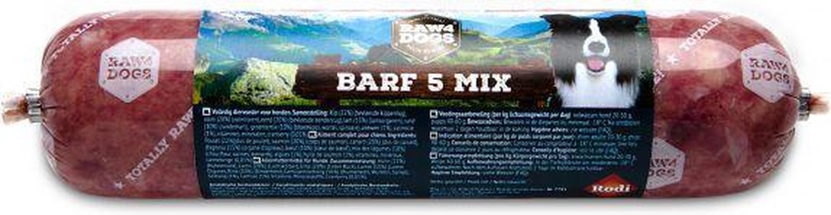 Rodi raw4dogs worst barf 5 mix
