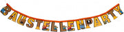 Tib Slinger Wegwerkzaamheden 155 Cm Papier Geel/oranje/bruin