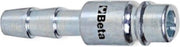 snelkoppeling 1916R staal conisch 6 mm zilver