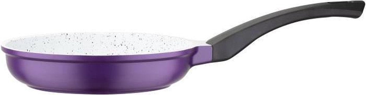 GSW - 990462 - Fornuis - Paarse roossteen - ILAG Keramisch gietijzer - aluminium - 24 cm - Inductie