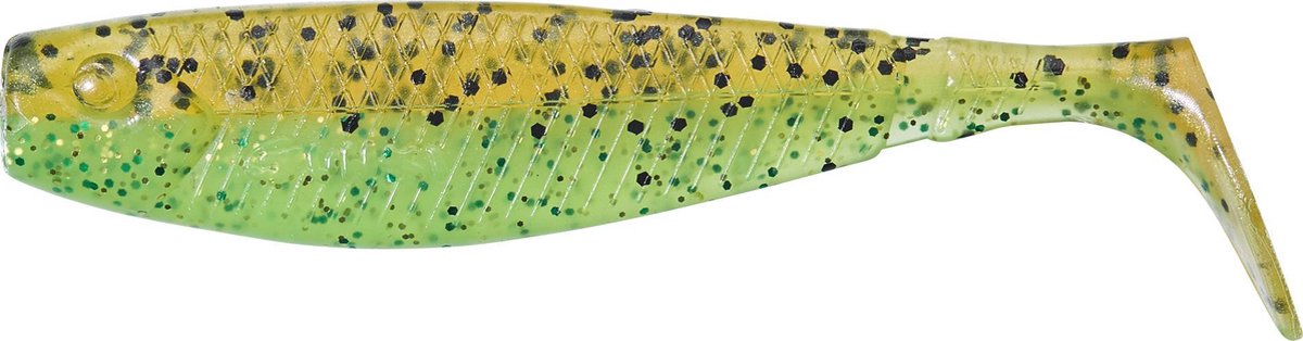 Gunki shads g'bump 8 cm brown chart - 5 stuks