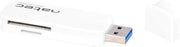 Natec Scarab - Mini kaart lezer - SD/Micro SD - USB 3.0 - Wit