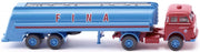 WIKING MAN Pausbacke Tanksattelzug 'Fina' 1960 schaalmodel 1:87