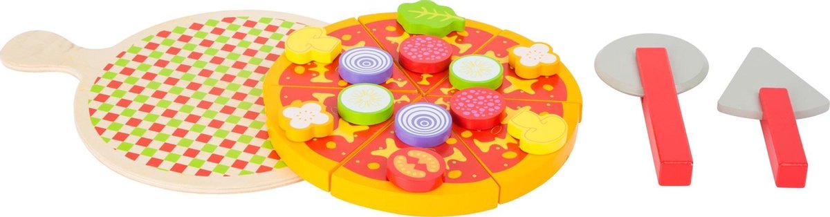 Pizza speelset - Houten speelgoed vanaf 3 jaar