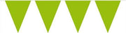 Vlaggenlijn XL lime groen 10 meter