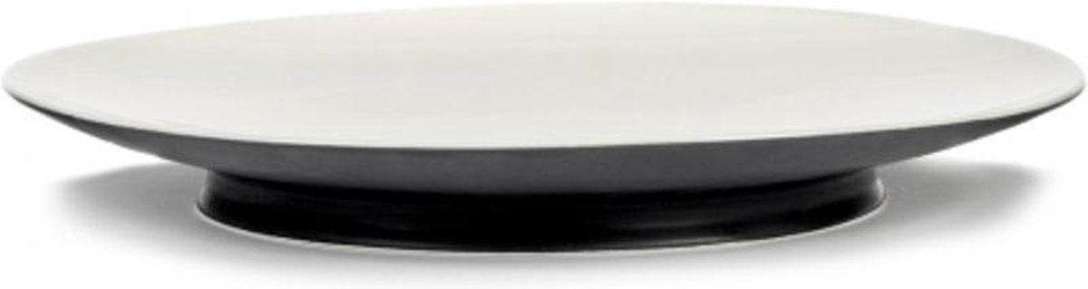 Serax Ann Demeulemeester Ra bord D24cm black/off white