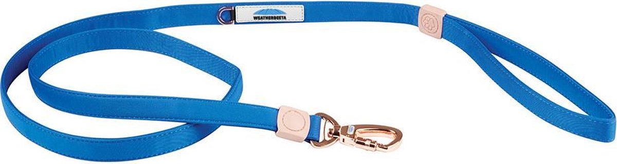 DW4Trading® Weatherbeeta elegance hondenriem blauw maat M-L 152cm