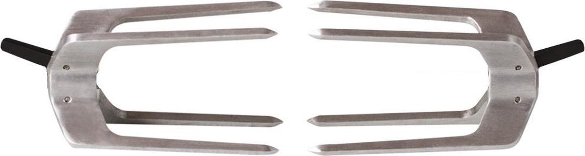 Everdure Hub Barbecue Vork Cliplock - RVS - 30x30x19 cm - Zilver