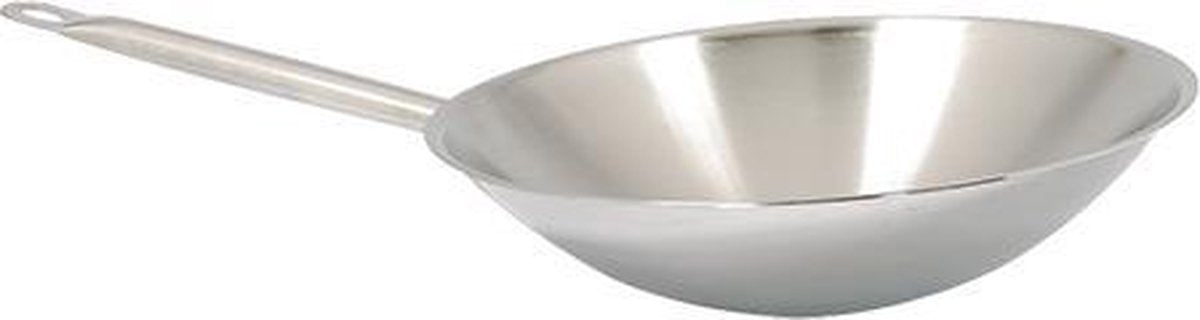 Pujadas Wok roestvrijstaal 36 cm