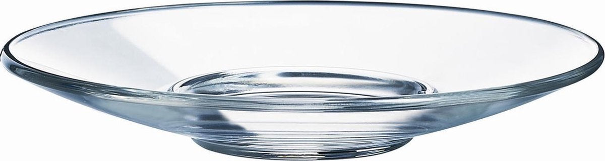 Arcoroc Aroma - Ondertas - 12 cm - Glas - (Set van 6) En Yourkitchen E-kookboek - Heerlijke Smulrecepten