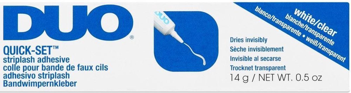 DUO - Quick-Set Lash Adhesive XL Wimperlijm - Clear - 14g