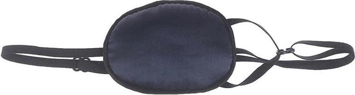 Ooglapje Zijde – Ultrasoft – Medisch Gebruik – Navy Blue - Oogpatch – Afdekking Oog – voor Lui Oog - Na Operatie - Na Laseren