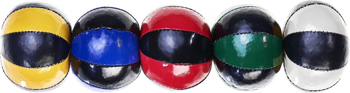 Set 3 Acrobat Juggling Balls (120g.) (bicolor mix)