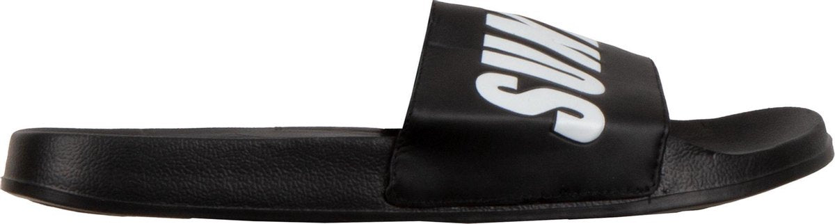 Sundek Slippers - Maat 44 - Mannen - Zwart/ Wit
