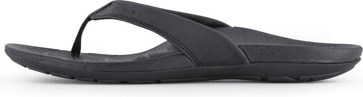 Sole dames slipper Baja zwart