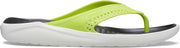 Crocs Slippers - Maat 46 - Unisex - limegroen/zwart/wit 46-47