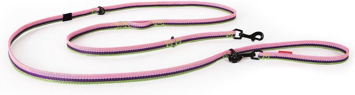 EzyDog Vario 6 LITE - Hondenriem - 208 cm - Bubblegum