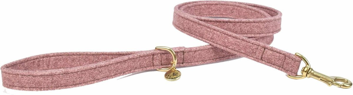 Fantail Looplijn Støv Roze - Hondenriem - 120 cm