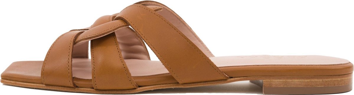 KUNOKA Sylvie cognac - Sneakers Dames - maat 38 - Cognac Bruin