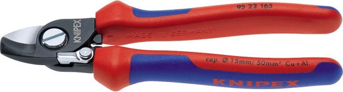 Knipex 9522165 Kabelschaar met openingsveer - 165mm