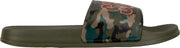 Sundek Slippers - Maat 45 - Mannen - Army groen/ Oranje