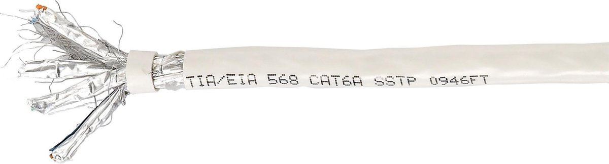 Equip 401491 Cat.6A Solid Copper Cable S/FTP 4P23