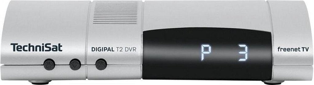 TechniSat DIGIPAL T2 DVR TV set-top box Terrestrial Full HD Zilver