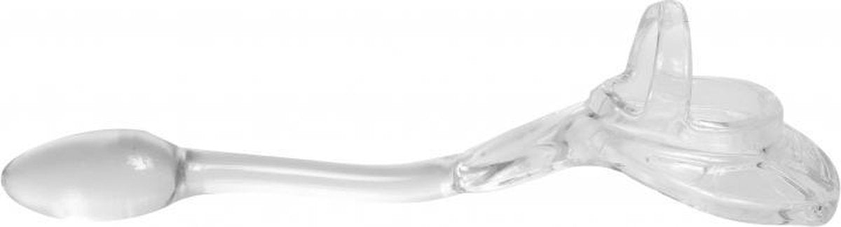 Armour Tug Lock - Small Plug - Transparent - Cock Rings -