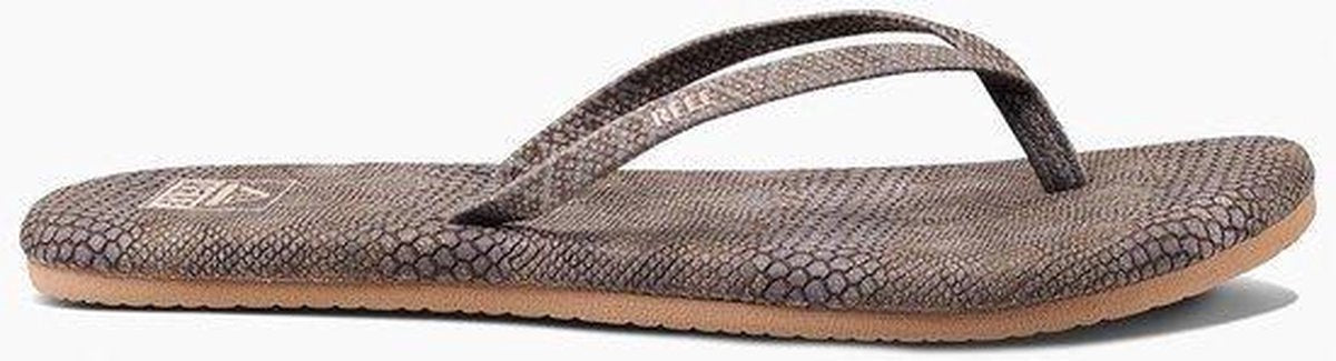 Reef Bliss Summer Dusty Snake Dames Slippers - Bruin - Maat 42.5