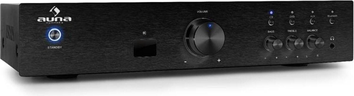 Auna AV2-CD508BT Thuis Bedraad en draadloos Zwart audio versterker
