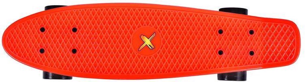 X-Scape Pennyboard 22" Rood Met Led Wielen